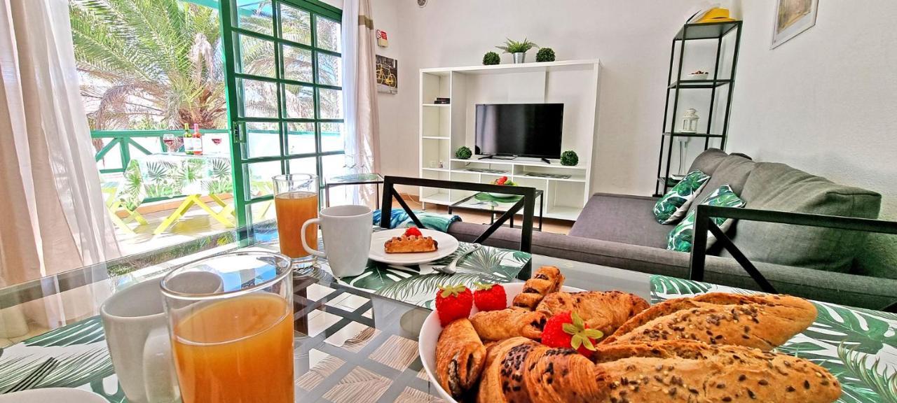 Ferienwohnung Palm Garden - Costa Calma - Pool - Glasfaserinternet Eksteriør bilde