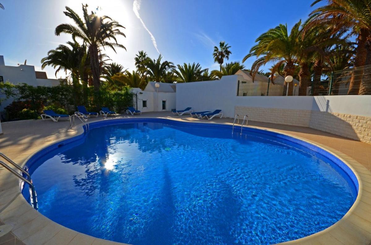 Ferienwohnung Palm Garden - Costa Calma - Pool - Glasfaserinternet Eksteriør bilde